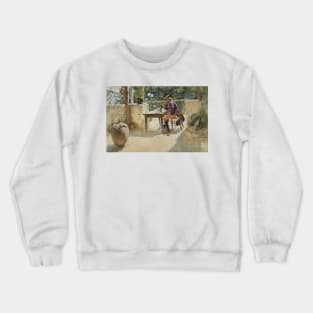 The Vine by Carl Larsson Crewneck Sweatshirt